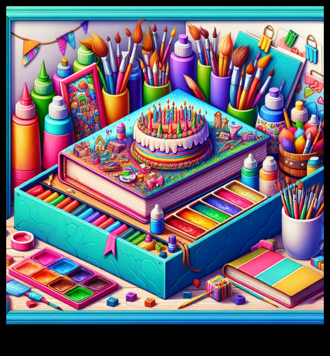 Artsy Aspirations: Creative Supplies για μια καλλιτεχνική γιορτή γενεθλίων