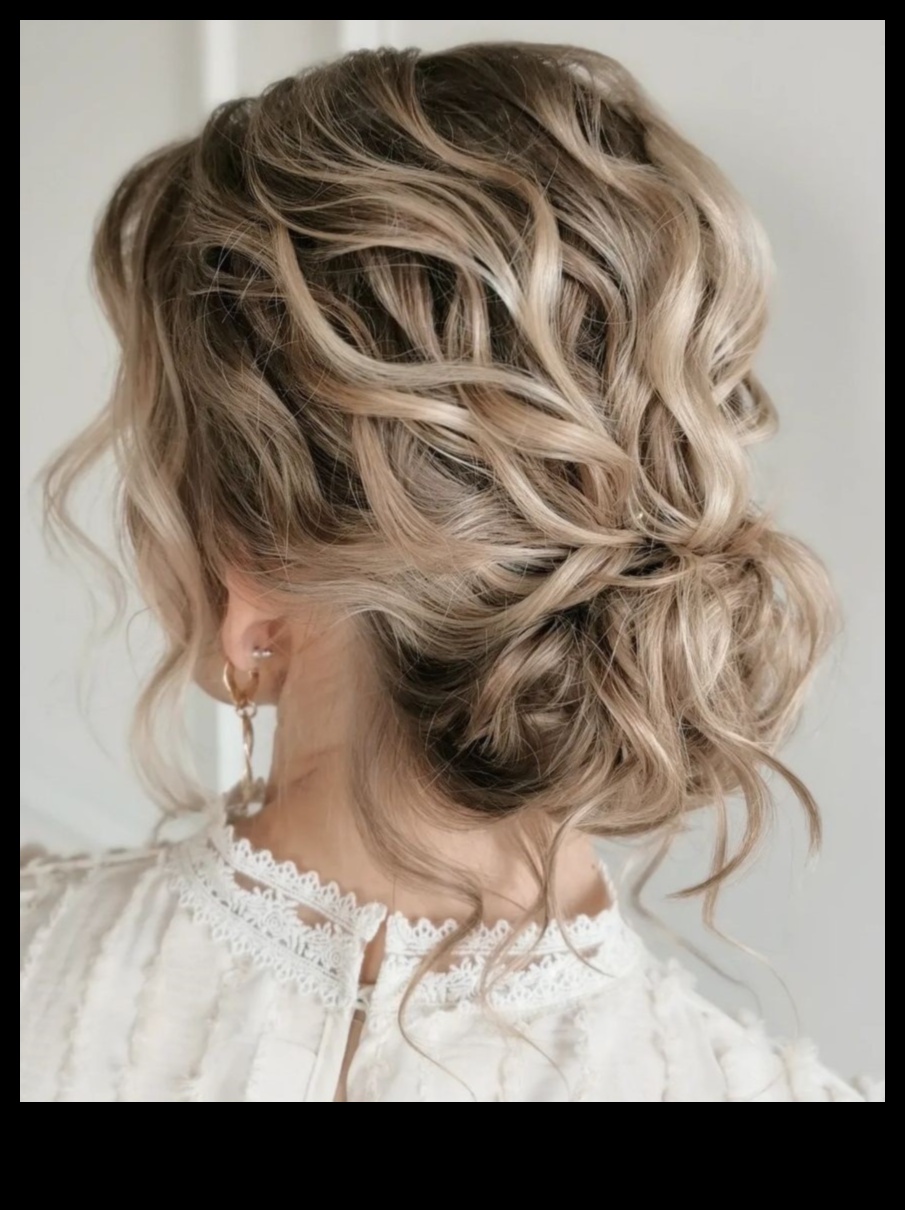 Romantic Waves and Updos: Ξανθά χτενίσματα για ιδιαίτερες στιγμές