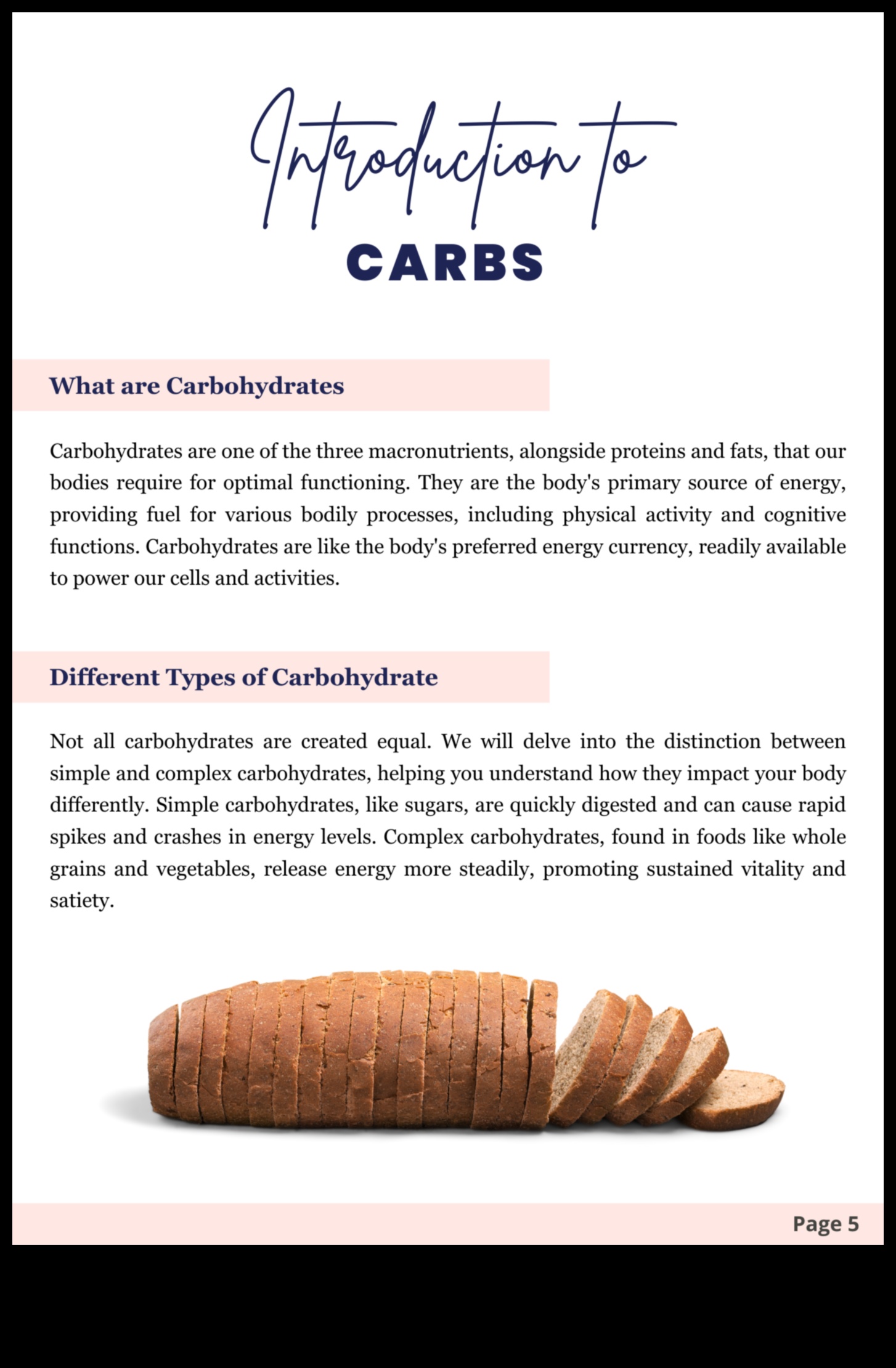 Fueling Vitality: Ο ρόλος των υδατανθράκων στη διατροφή σας