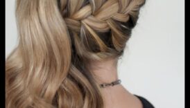 Ρομαντικά χτενίσματα με κύματα και πλεξούδες καταρράκτη για σχέση 4 Ξανθά κύματα και πλεξούδες καταρράκτη: Ρομαντικά χτενίσματα για ραντεβού