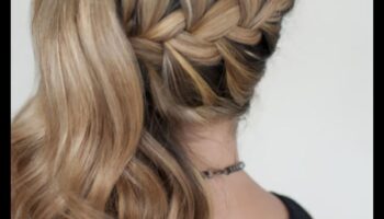 Ξανθά κύματα και πλεξούδες καταρράκτη: Ρομαντικά χτενίσματα για ραντεβού