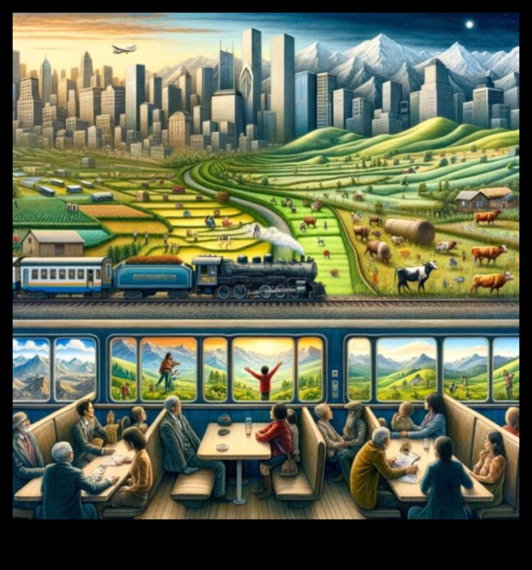 Ταξίδια αστικού τοπίου: Αστική εξερεύνηση μέσω δημόσιας συγκοινωνίας